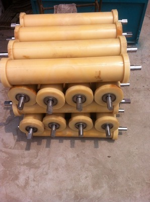 【專業生產各種礦用地滾 尼龍地滾 價格面議】價格,廠家,圖片,礦業輸送設備,永年縣中磊工礦配件-