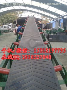 移動式膠帶輸送機 煤塊裝卸皮帶運輸機 大圖